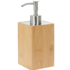 Distributeur à savon bambou marron naturel^Gifi Best