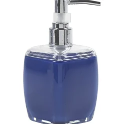 Distributeur à savon bleu foncé^Gifi Online