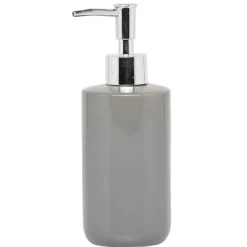 Distributeur à savon céramique gris^Gifi Discount