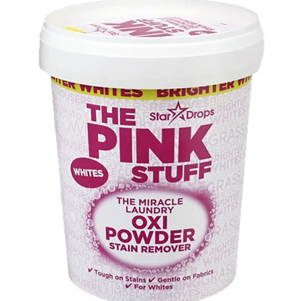 Best Détachant en poudre Pink Stuff vêtement blanc 1kg Entretien Du Linge