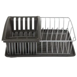 Gifi Rangement De Cuisine^Egouttoir à vaisselle gris Aquanet plus