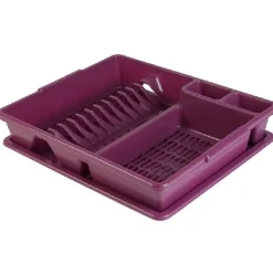 Gifi Rangement De Cuisine^Egouttoir à vaisselle violet
