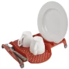 Gifi Rangement De Cuisine^Egouttoir pour évier rouge