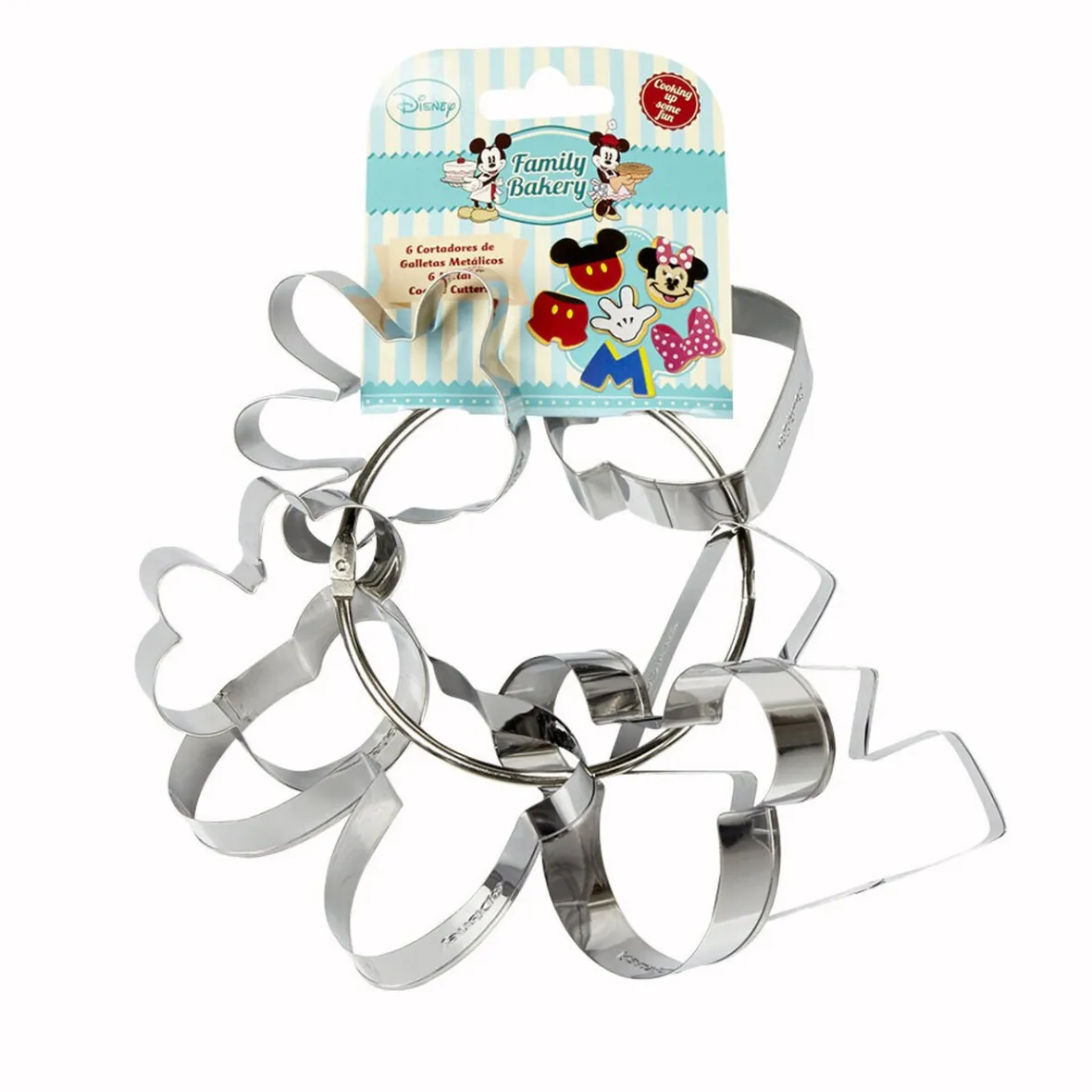 Gifi Cuisson^Emporte pièce Minnie Mickey X 6
