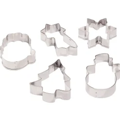 Gifi Cuisson^Emporte-pièce métal gris x5