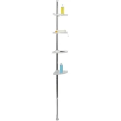 Etagère d'angle de douche 4 niveaux^Gifi Outlet