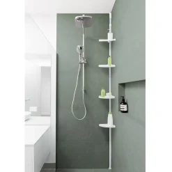Etagère d'angle de douche extensible^Gifi Hot