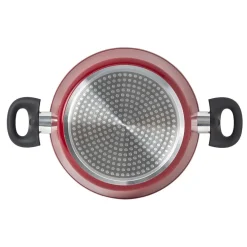 Gifi Cuisson^Faitout aluminium rouge ø 24 cm
