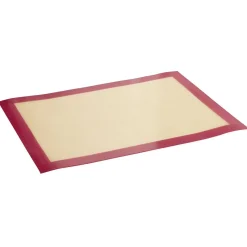 Gifi Cuisson^Feuille de cuisson réutilisable en fibre de verre silicone rose