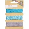 Ficelle bleu blanc L. 5 m x3^Gifi Best