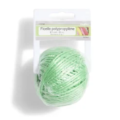 Ficelle en polypropylène vert Ø1 mm - L.50 m^Gifi Discount