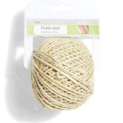 Ficelle en sisal beige Ø0,6/2 mm - L.55 m^Gifi Sale