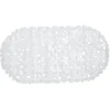 Fond de baignoire antidérapant design galet pvc blanc^Gifi Hot