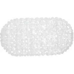 Fond de baignoire antidérapant design galet pvc blanc^Gifi Hot