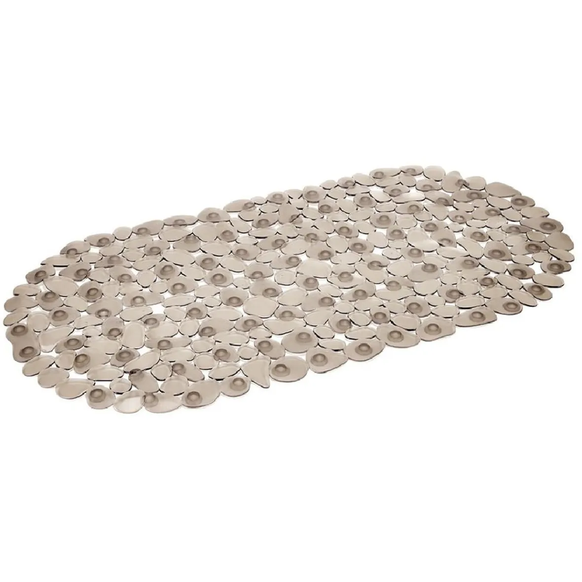 Fond de baignoire antidérapant design galet pvc gris^Gifi Sale