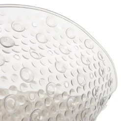 Fond de baignoire bulle transparent marron clair^Gifi