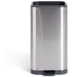 Gifi Rangement De Cuisine^Égoutoir à couverts et ustensiles inox et plastique 10x10xH18,5cm