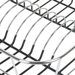Gifi Rangement De Cuisine^Égouttoir à vaisselle gris et noir