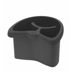 Gifi Rangement De Cuisine^Égouttoir pour couverts 3 compartiments noir