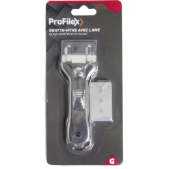 Gratte-vitre inox 3 lames^Gifi Discount
