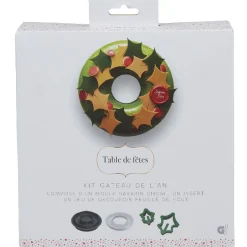 Gifi Cuisson^Kit gâteau couronne du nouvel an