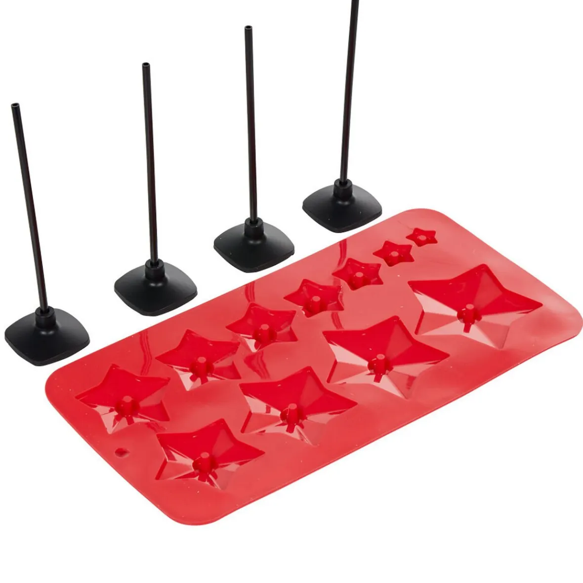 Gifi Cuisson^Kit moule à sapin de Noël 3D avec 4 supports