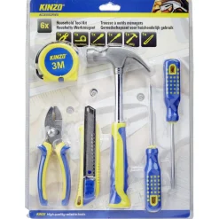 Kit outils de bricolage les essentiels 6 pièces^Gifi Hot