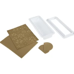 Gifi Cuisson^Kit pour bûche de Noël 2 pièces