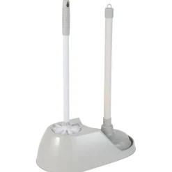 Kit WC 2 en 1 brosse et ventouse gris^Gifi Hot