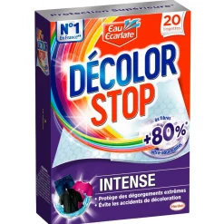 Best Lingette Décolor Stop Eau Ecarlate anti décoloration Intense x20 Entretien Du Linge