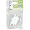 Loqueteau magnétique 6kg acier blanc^Gifi Online