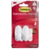 Lot 2 crochets et 4 languettes blancs^Gifi New