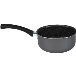 Gifi Cuisson^Lot 1 poêle + 1 casserole aluminium effet pierre