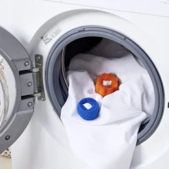 Best Lot de 3 boules attrape-poils pour machine à laver Entretien Du Linge