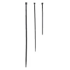 Lot de 180 colliers de serrage en nylon noir^Gifi Discount
