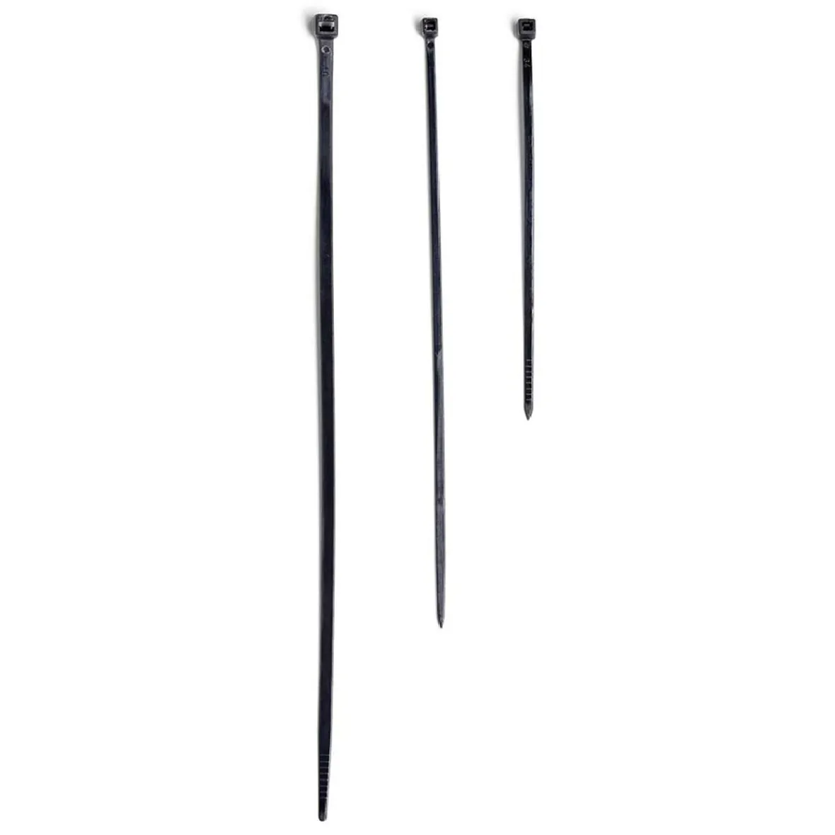 Lot de 180 colliers de serrage en nylon noir^Gifi Discount