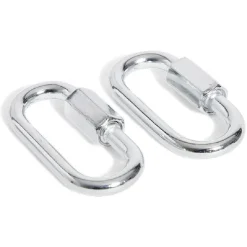 Lot de 2 maillons rapides en acier zingué - 50 mm N°5^Gifi Sale