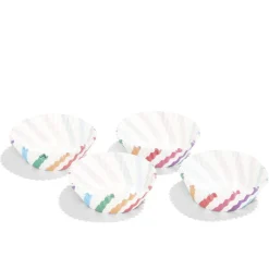 Gifi Cuisson^Lot de 80 moules à cake en papier sulfurisé Ø7cm