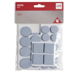 Lot de 25 patins adhésifs téflon^Gifi Sale