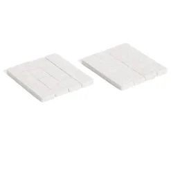 Lot de 8 patins en feutre adhésif ultra puissant - 63x12 mm^Gifi Outlet