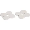 Lot de 8 patins en feutre adhésif ultra puissant beige - Ø28 mm^Gifi New