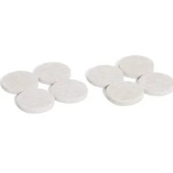 Lot de 8 patins en feutre adhésif ultra puissant beige - Ø28 mm^Gifi New
