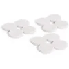 Lot de 12 patins en feutre adhésif ultra puissant beige - Ø25 mm^Gifi Online