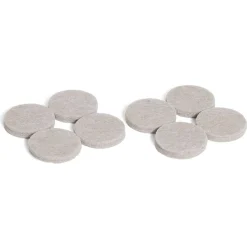 Lot de 8 patins en feutre adhésif ultra puissant beige - Ø32 mm^Gifi Best