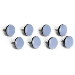 Lot de 8 patins téflon à clouer Ø2cm^Gifi New