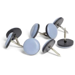 Lot de 8 patins téflon à clouer Ø2cm^Gifi New