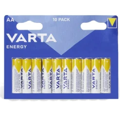 Lot de 10 piles LR06 AA Varta Energy^Gifi Online