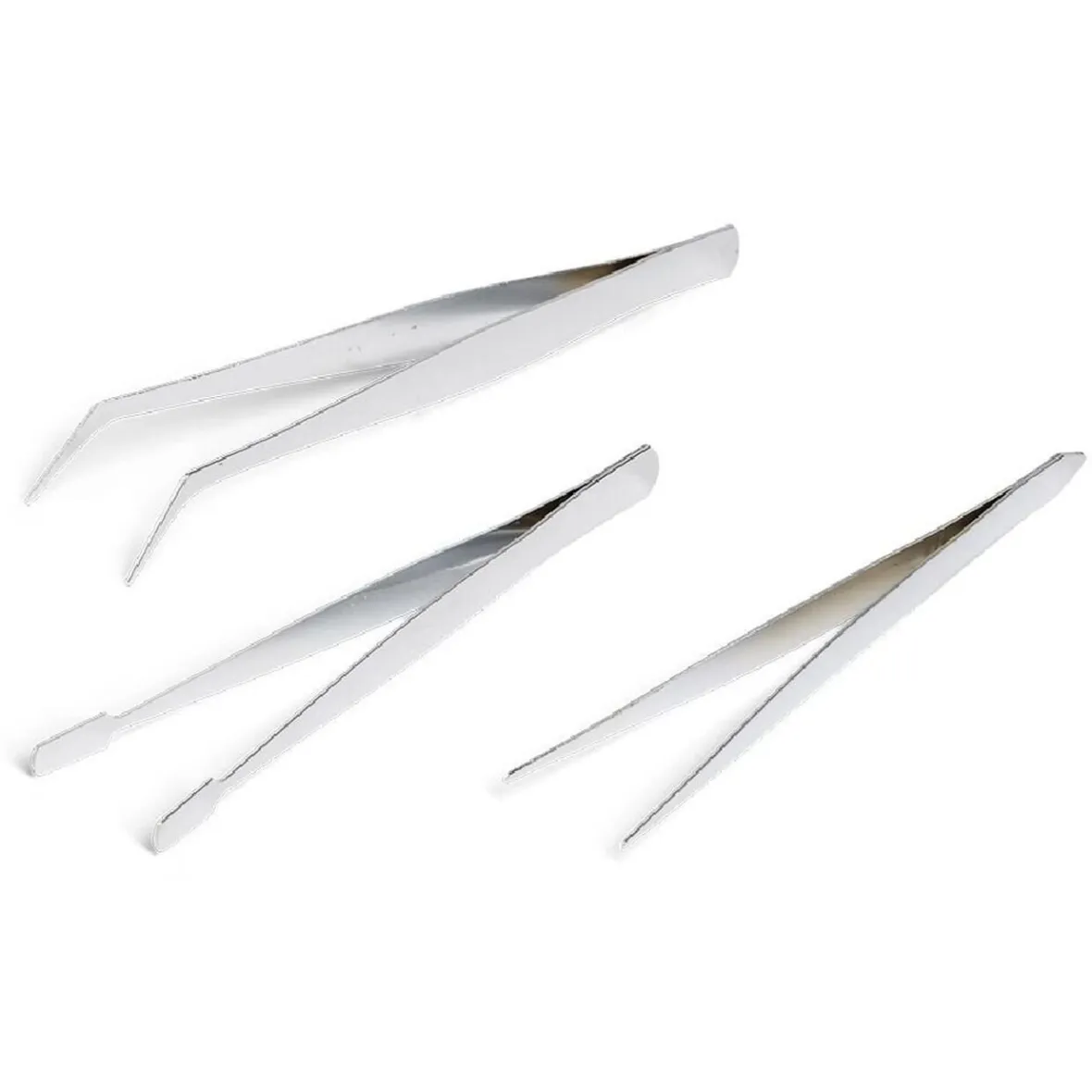 Lot de 3 pinces de précision en fer^Gifi