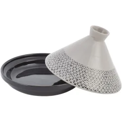 Gifi Cuisson^Lot de 4 plats à tajine individuel céramique