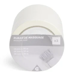 Lot de 3 rubans de masquage 25/36/50mm 30m^Gifi Hot